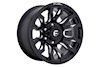 Rough Country Fuel Blitz Wheel | Gloss Black Milled | 20x9 | 6x5.5 | 1mm THUMBNAIL