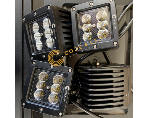 Jeep Wrangler JL A-Pillar Work Light Kit