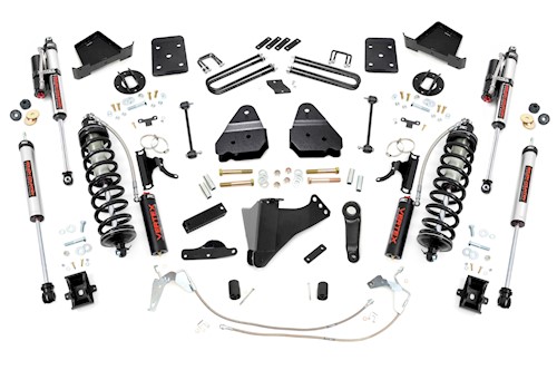 Rough Country 4.5" Lift Kit W/O Overloads C/O Vertex for Ford Super Duty 08-10 LARGE