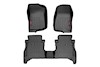 Rough Country HD Floor Mats F&R Under Seat No Lock Storage for 20 Gladiator JT THUMBNAIL