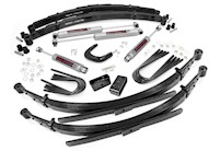 Rough Country 6in GM Suspension Lift System 56in Rear Springs 214-88-9230 MAIN