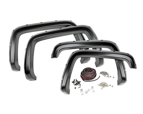 Chevrolet Silverado 2500HD/3500HD Pocket Fender Flares w/ Rivets 2WD/4WD 2007-2014 MAIN