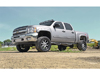 Chevrolet Silverado 2500HD/3500HD Pocket Fender Flares w/ Rivets 2WD/4WD 2007-2014 SWATCH