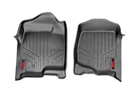 Rough Country Heavy Duty Floor Mats [Front] - 07-13 Chevy Silverado/GMC Sierra MAIN