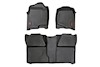 Rough Country GM HD Floor Mats 07-13 Silv/Sierra|07-14 HD|Crew Cab|Bucket Seats THUMBNAIL