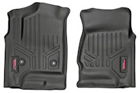 Rough Country Heavy Duty Floor Mats [Front|2pc]-14-19 Chevy Silverado/GMC Sierra MAIN