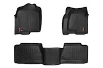 Rough Country HD Floor Mats [F/R]-99-06 Chevy Silverado/GMC Sierra Ext. Cab MAIN