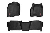 Rough Country HD Floor Mats [F/R]-99-06 Chevy Silverado/GMC Sierra Crew Cab MAIN