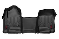 Rough Country Heavy Duty Floor Mats [Front|1pc]-14-19 Chevy Silverado/GMC Sierra MAIN