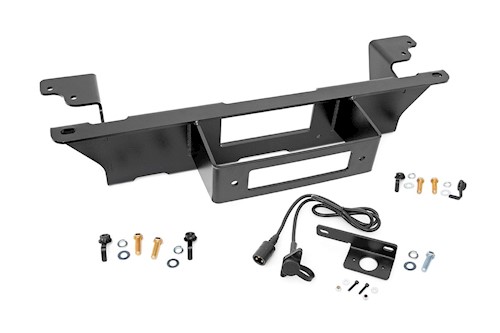 Rough Country GM Hidden Winch Mounting Plate 99-06 1500 PU 11002 LARGE