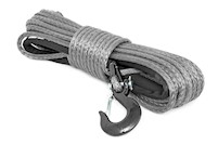 Rough Country Synthetic Rope-Grey 85 feet high quality 3/8in synthetic rope MAIN