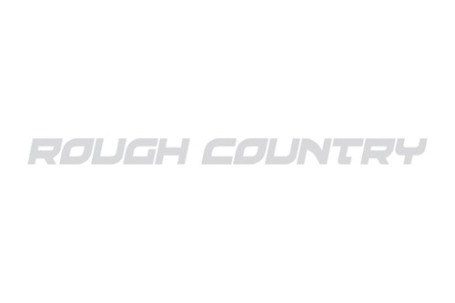 Rough Country Decal | 1/2 Inch x 8 Inch | Gray 84163 LARGE