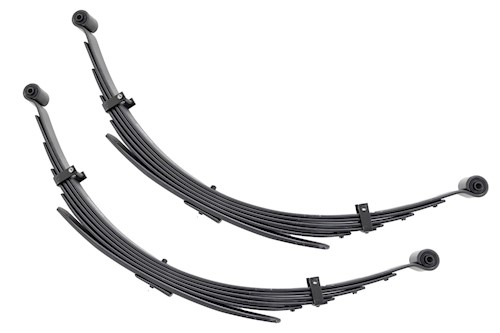 Rough Country Rear Leaf Springs 6" Lift Pair GMC C15/K15 Truck 73-87 1/2 Sub LARGE