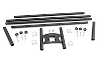 Rough Country American Patriot Universal Hitch Flag Pole Holder w/Flag Poles MAIN