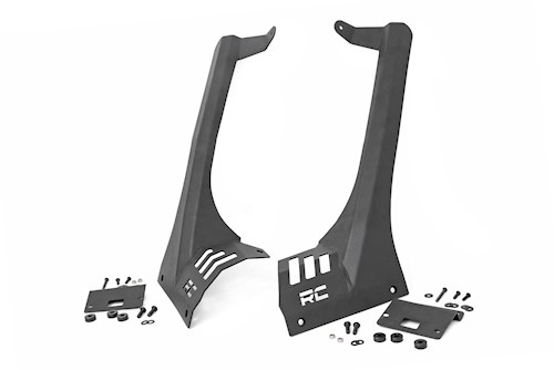 Rough Country 50" LED Lightbar Brackets for 20-23 Gladiator JT 18-23 Wrangler JL LARGE