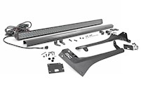 Rough Country Windshield Mount w/50" Dual Row LED Spectrum Series for Jeep JL/JT MAIN