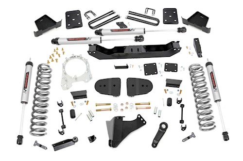 Rough Country 6" Lift kit Diesel No OVLD V2 for Ford F250/F350 SuperDuty 2023 LARGE