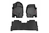 Rough Country Floor Liners F&R Buckets w/Under Seat Storage for Ford F-150 15-23 THUMBNAIL