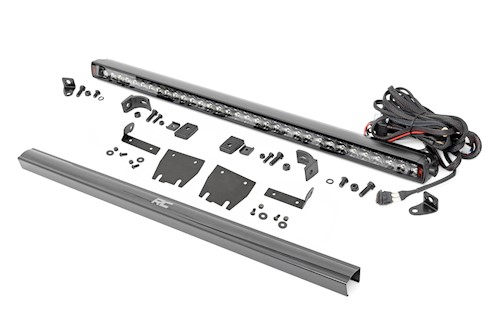 Rough Country Spectrum-Series 30" LED Hood Kit for Jeep Wrangler JL Gladiator JT LARGE