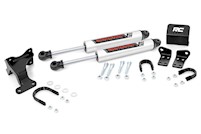 Rough Country V2 Steering Stabilizer Dual for Jeep Wrangler JK (2007-2018) MAIN