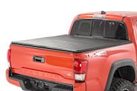 Rough Country Bed Cover Tri Fold Soft 5' Bed Dbl Cab for Toyota Tacoma 16-23 MAIN