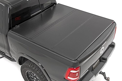 Rough Country for Ram Hard Tri-Fold Bed Cover 09-18 1500 - 5' 5" Bed 45309550A LARGE