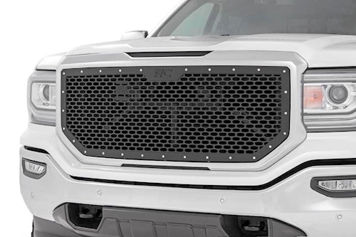 Rough Country Mesh Grille GMC Sierra 1500 2WD/4WD (2016-2018) -70156 LARGE