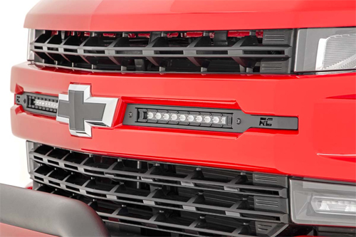 Dual 10" LED Grille Kit for 19-21 Chevy Silverado 1500 MAIN
