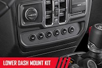 Rough Country MLC-6 Light Controller Lwr Dash Mount for Wrangler JL Gladiator JT MAIN