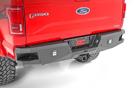 Rough Country for Ford Heavy-Duty Rear LED Bumper 15-20 F-150 10771 LARGE