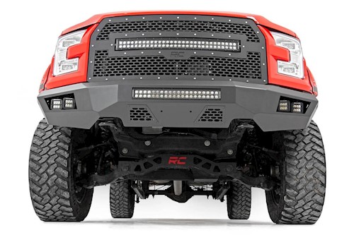 Rough Country for Ford Heavy-Duty Front LED Bumper 15-17 F-150 10770 LARGE