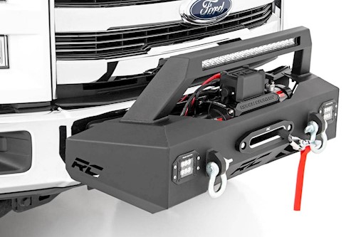 Rough Country EXO Winch Mount System 09-20 for Ford F-150 10762 LARGE
