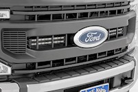 Rough Country LED Light Grille Mount 10" Black for Ford Super Duty (20-21) 70898 MAIN