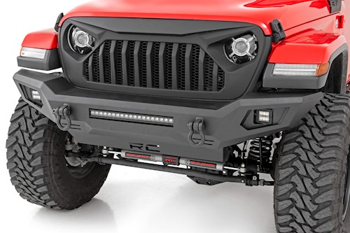 Rough Country Front High Clearance Bumper for Jeep Gladiator JT/Wrangler JL LARGE