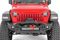 Rough Country 9" DRL Halo LED Headlights for Jeep Wrangler JL/JLU, Gladiator JT MAIN