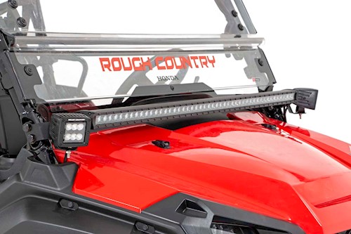 Rough Country fits Honda Dual LED Cube Kit | 2in Black Series 16-20 Pioneer LARGE