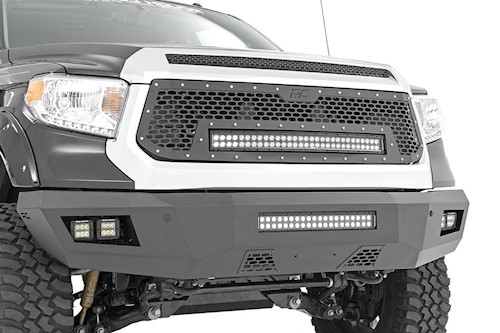 Rough Country For Toyota Heavy-Duty Front LED Bumper 14-20 Tundra 10777 LARGE