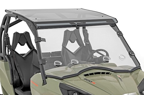Rough Country for Can-Am Scratch Resistant Vented Windshield 11-20 Commander LARGE