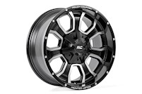 Rough Country Rough Country 93 Series Wheel One-Piece Matte Black 20x10 8x6.5 -18mm -93201010 MAIN