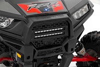 Rough Country For Polaris Dual 10-inch Slimline LED Grille Kit 14-19 RZR 1000 MAIN