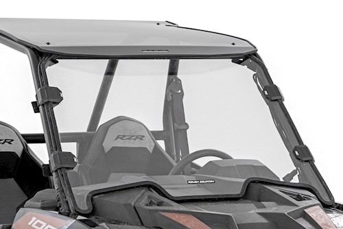 Rough Country For Polaris Scratch Resistant Full Windshield 20-21 RZR 1000XP LARGE