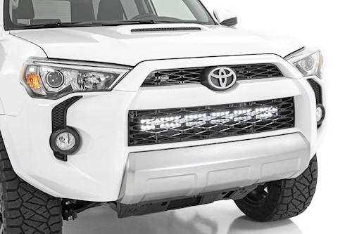 Rough Country LED Bumper Mount 30" Spectrum Dual Row for Toyota 4Runner 14-20 LARGE
