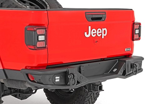 Rough Country Rear Tubular Bumper for Jeep Gladiator JT 4WD (2020-2023) 10650 LARGE