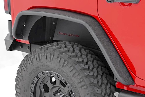 Rough Country For Jeep Tubular Rear Fender Flares 07-18 Wrangler JK 10532 LARGE