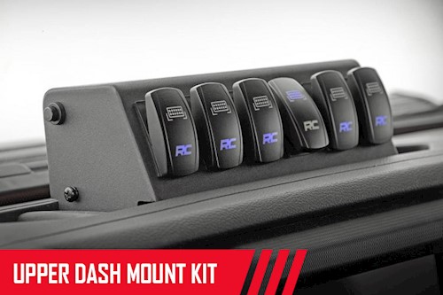 Rough Country MLC-6 Multiple Light Dash Mount for Wrangler JL Gladiator JT 18-20 LARGE