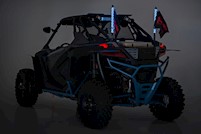 Rough Country Multi-Function UTV LED Whip Lights 2FT Remote Control 93002 MAIN