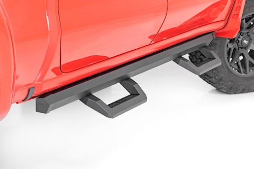 Rough Country SR2 Adjustable Aluminum Steps Crew Cab for Ram 1500 2WD/4WD 19-22 LARGE