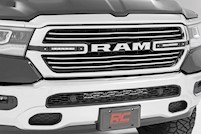 Rough Country Dodge Dual 6in LED Grille Kit | Chrome Series 19-22 for RAM 1500 MAIN