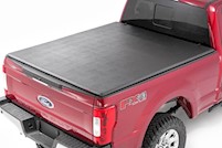 Rough Country Soft Tri-Fold Bed Cover | 6'10" Bed | for Ford Super Duty (99-16) MAIN