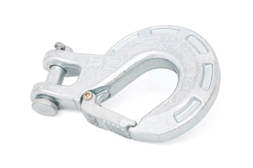 Rough Country Universal Winch Hook Forged Silver -RS127 LARGE